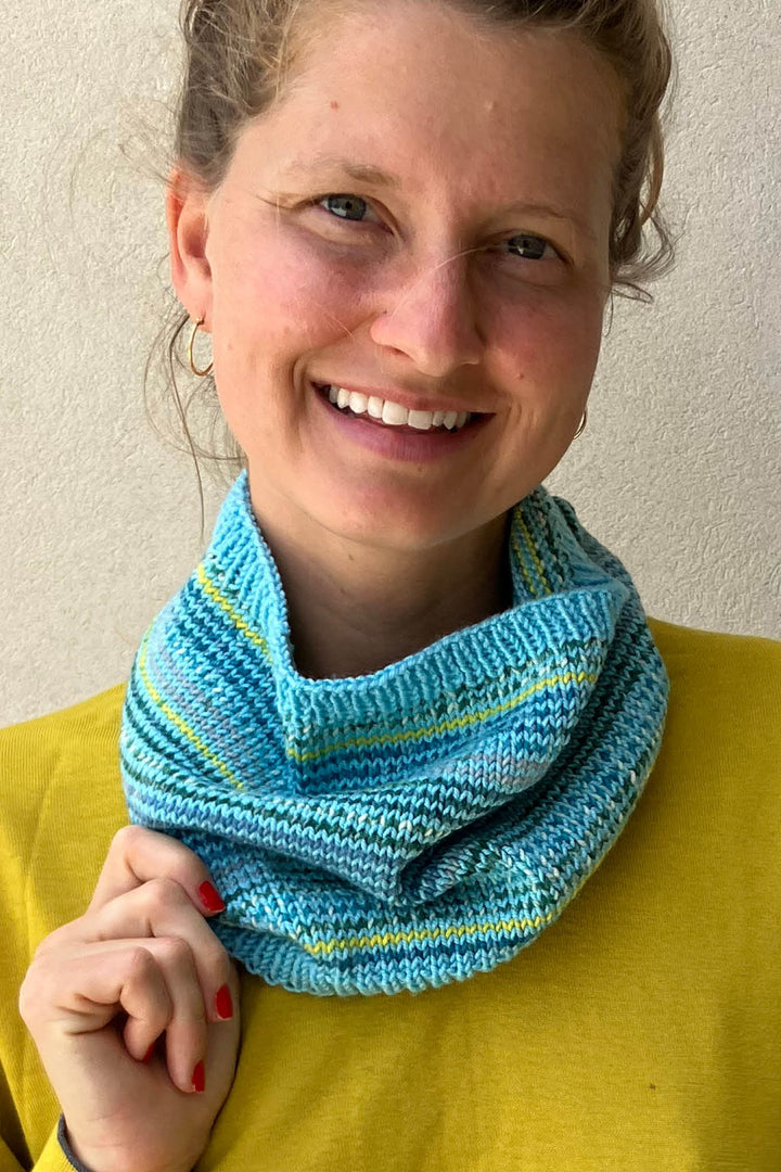 Amelia Cowl Designer Knitting Pattern