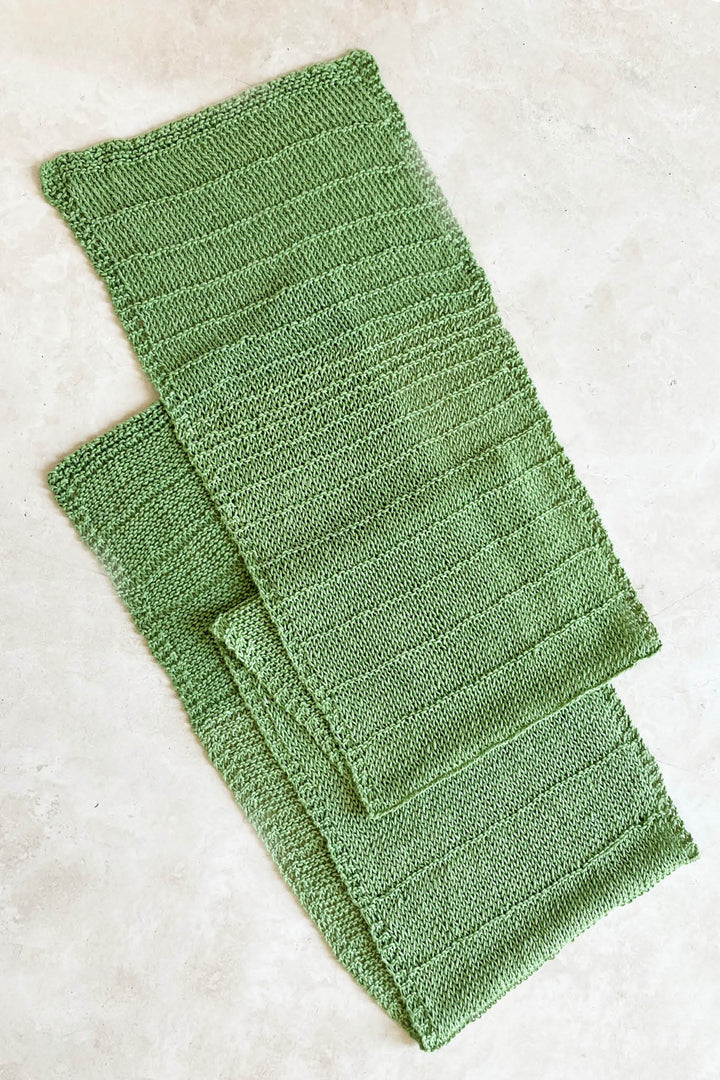 Jason Scarf Designer Knitting Pattern