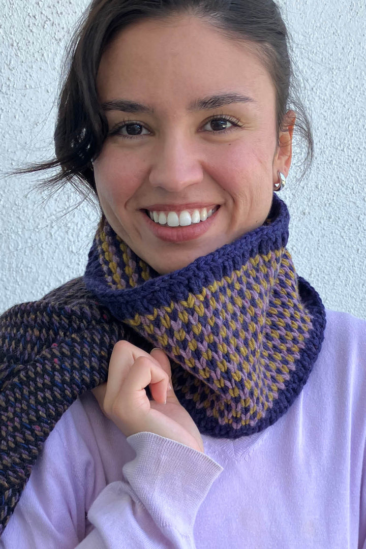 Lucca Cowl Designer Knitting Pattern