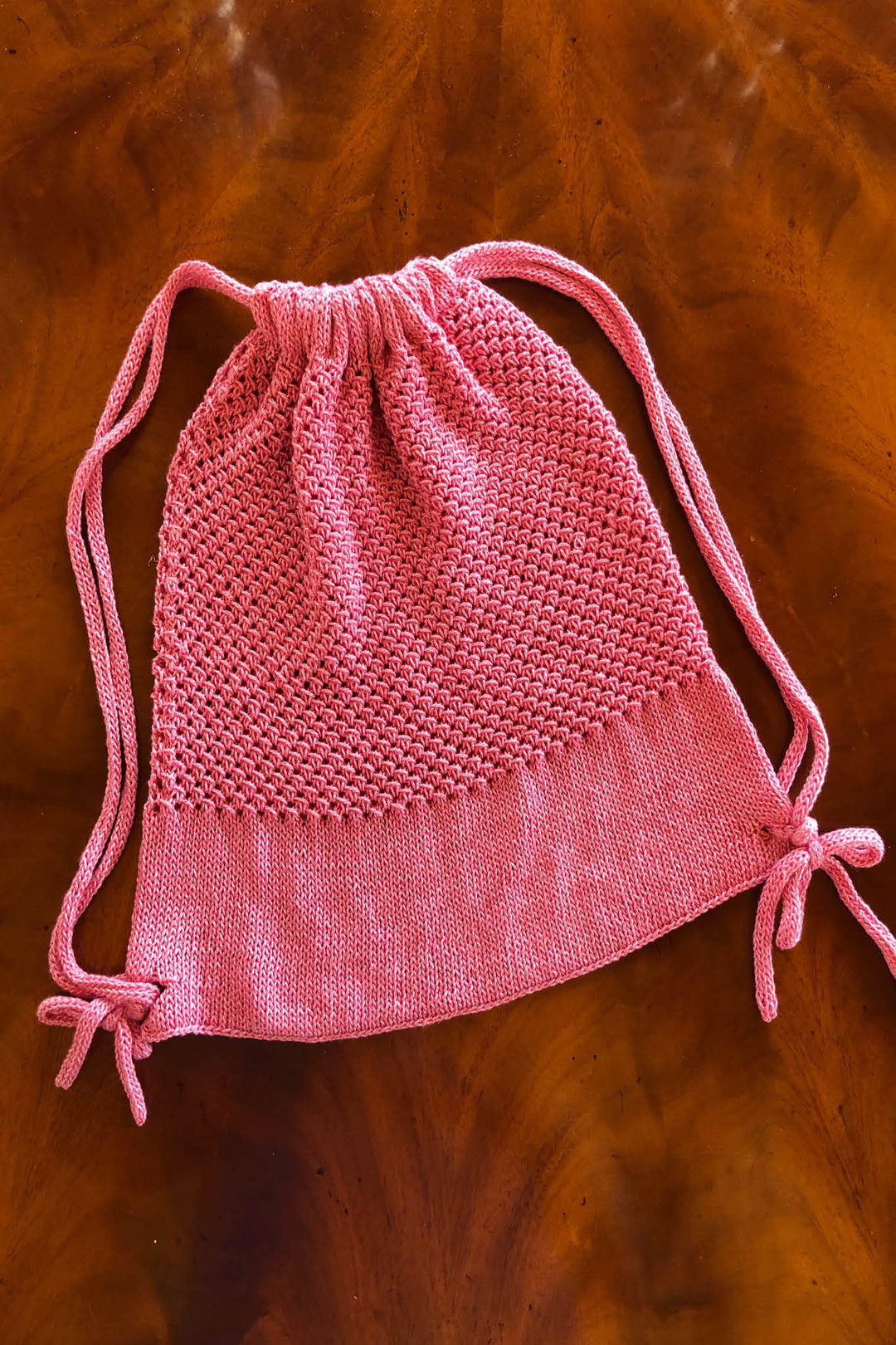 Patty Backpack Designer Knitting Pattern