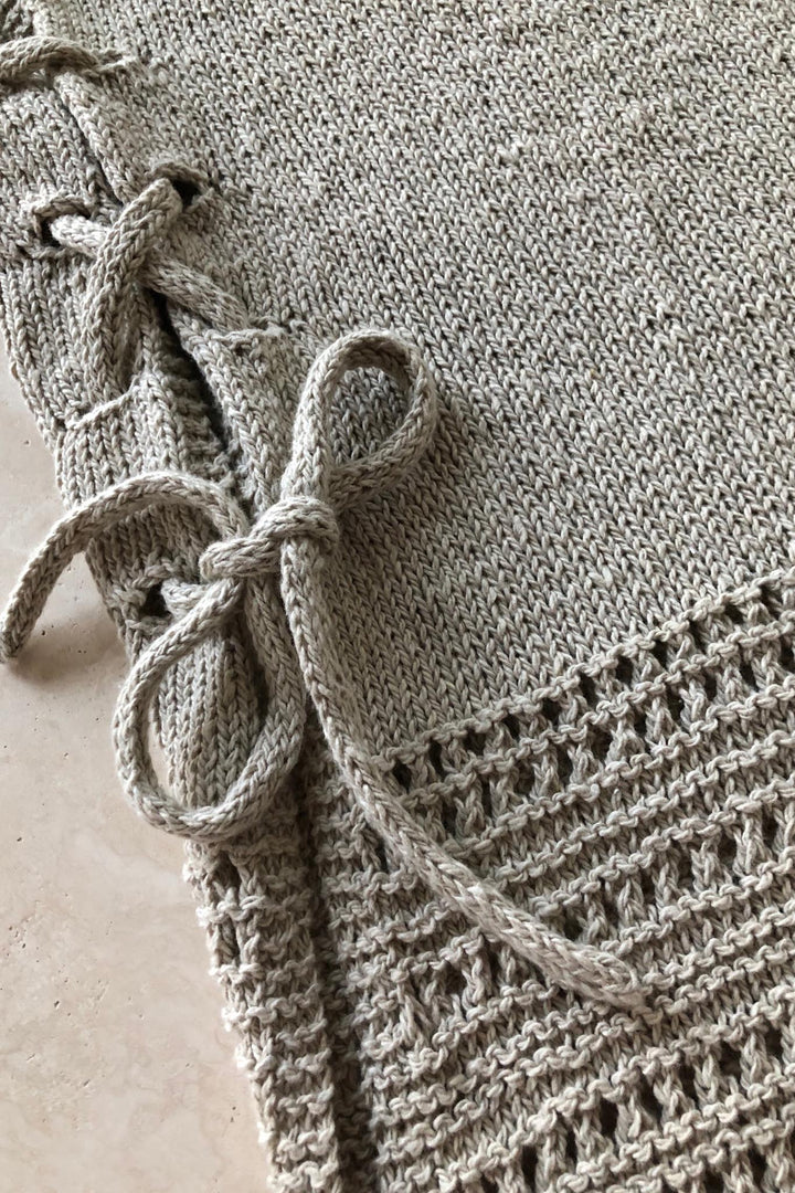 Jesse Poncho Top Designer Knitting Pattern