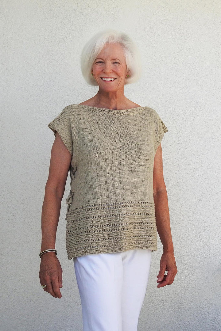 Jesse Poncho Top Designer Knitting Pattern