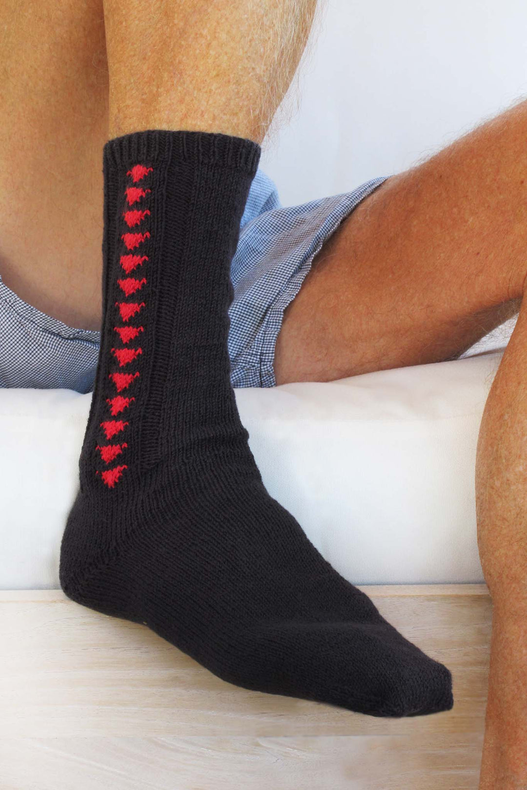 Max Color Point Socks Designer Knitting Pattern