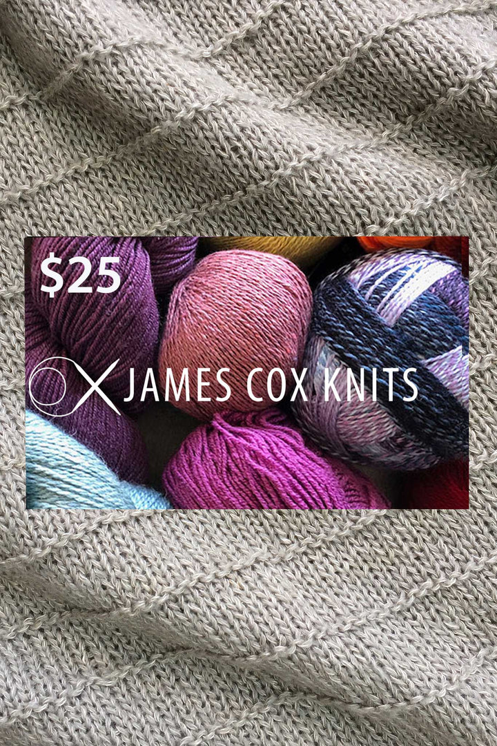 James Cox Knits Gift Card