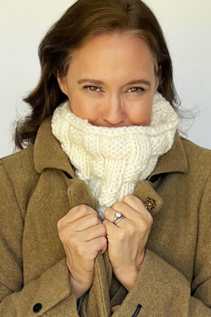 Hayes Cowl Designer Knitting Pattern