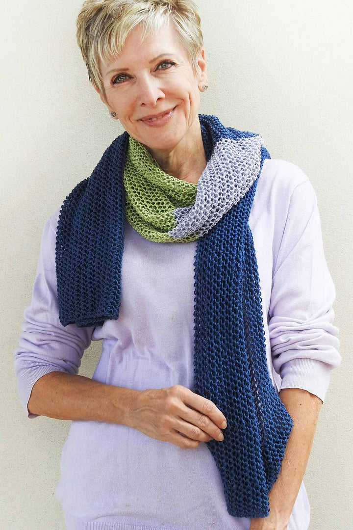 Jo Anne Wrap/Scarf Designer Knitting Pattern