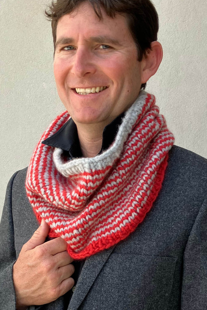 Logan Cowl Designer Knitting Pattern