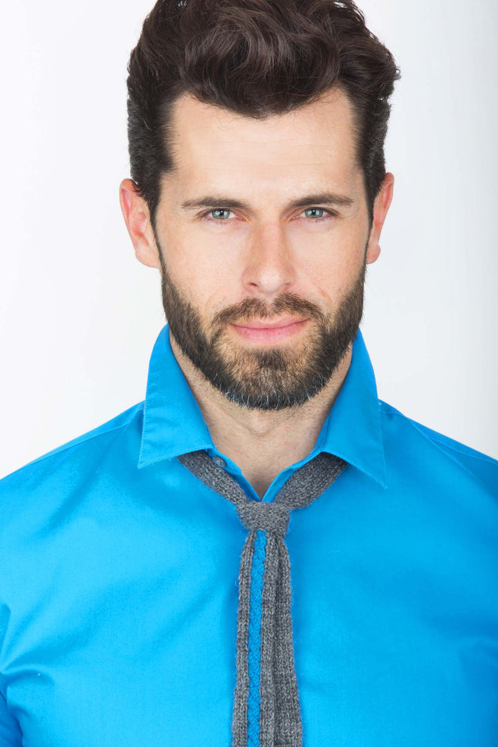 Clive Cabled Tie Designer Knitting Pattern