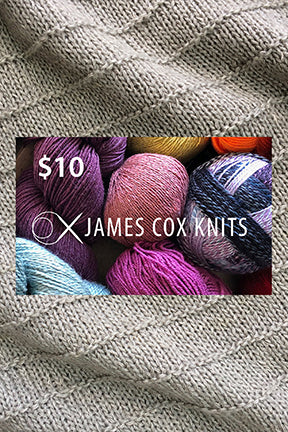 James Cox Knits Gift Card