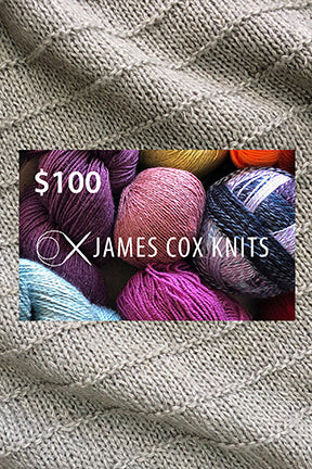 James Cox Knits Gift Card