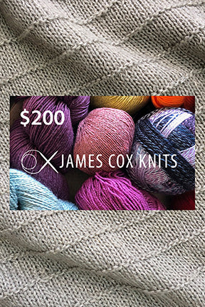 James Cox Knits Gift Card