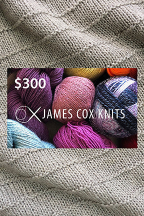 James Cox Knits Gift Card