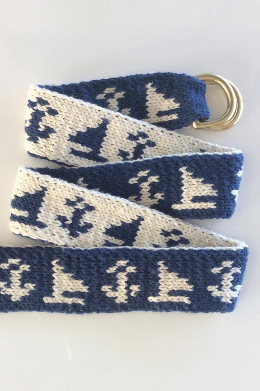 Jonas Double Knit Belt Designer Knitting Pattern