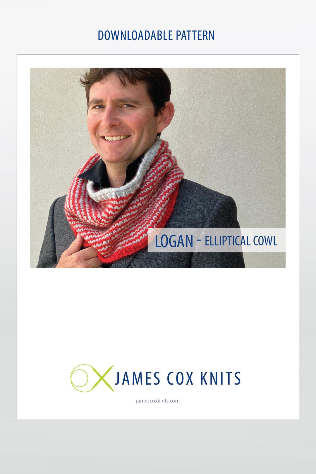 Logan Cowl Designer Knitting Pattern
