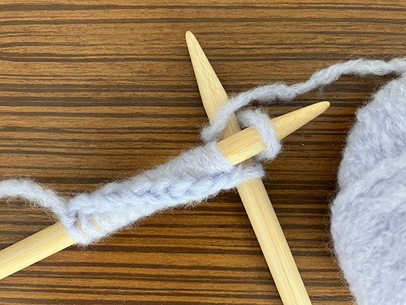 How to knit the Chinese Waitress cast on James Cox Knits