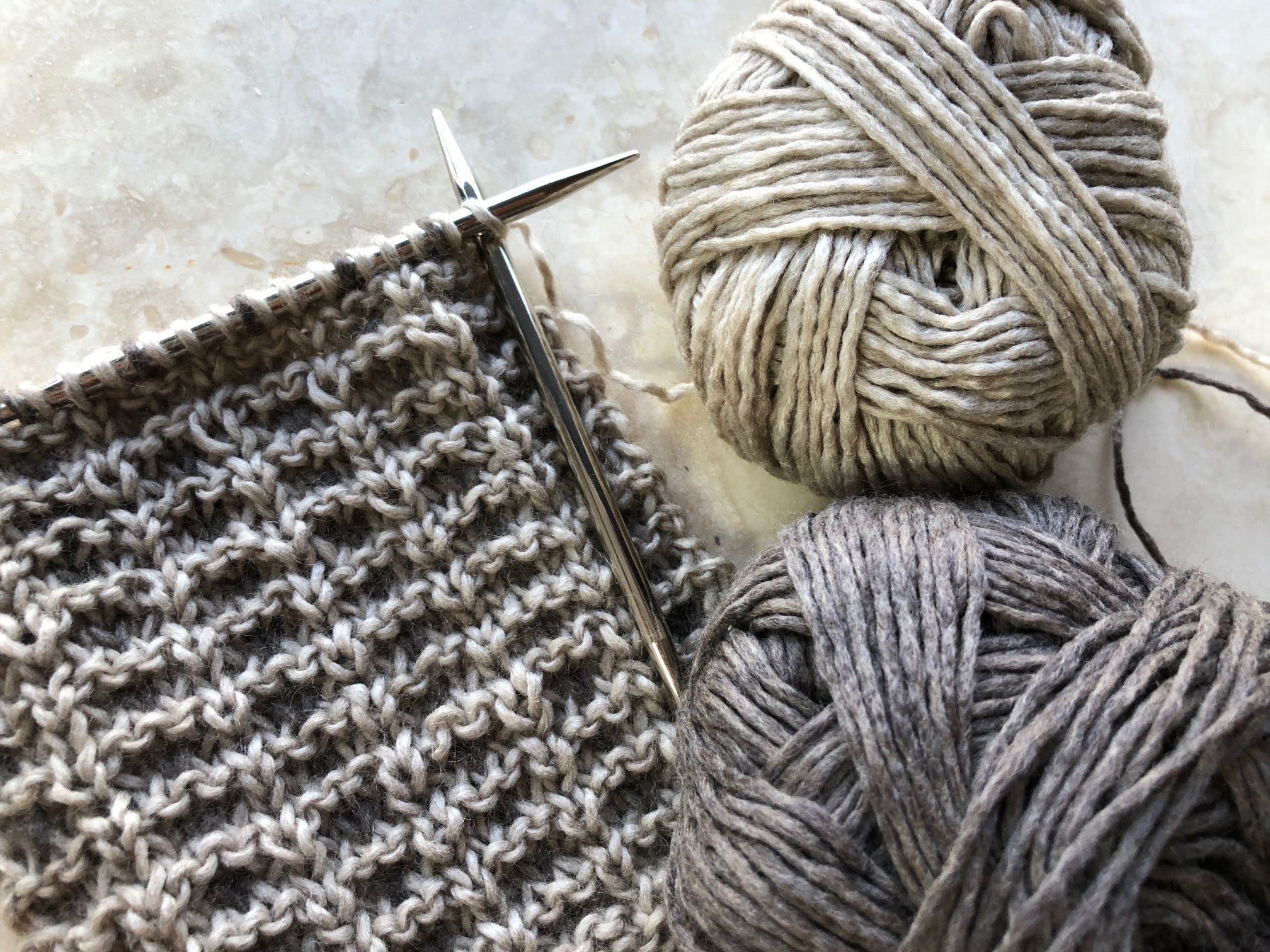 What's on my needles?