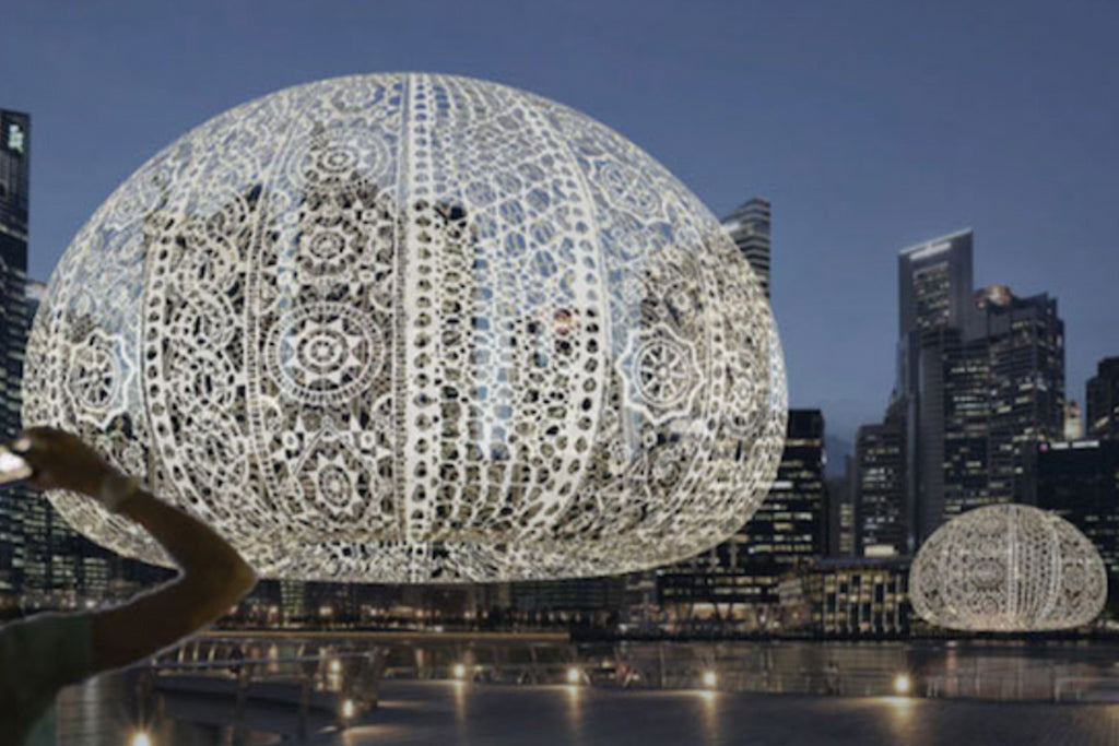 Crocheted Sea Urchins