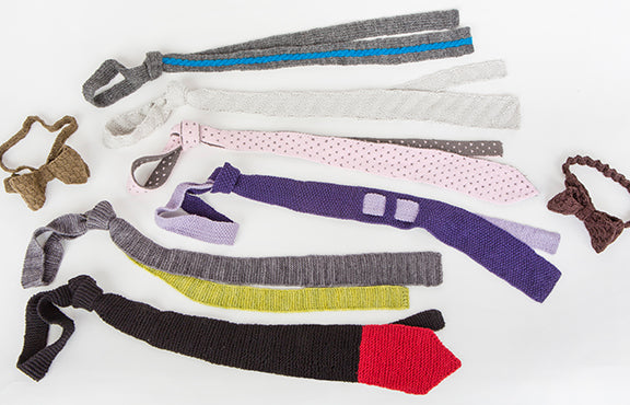 Quick Knit Gifts — Ties for Men AND Women