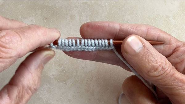 Traditional Chinese Waitress Cast-On Tutorial