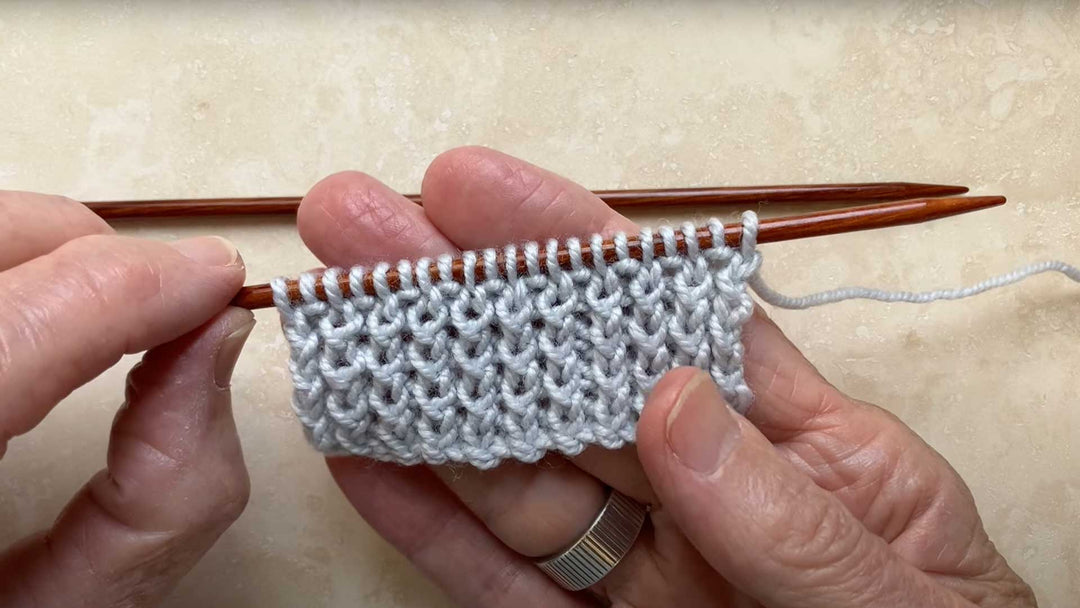 Twisted Rib Stitch
