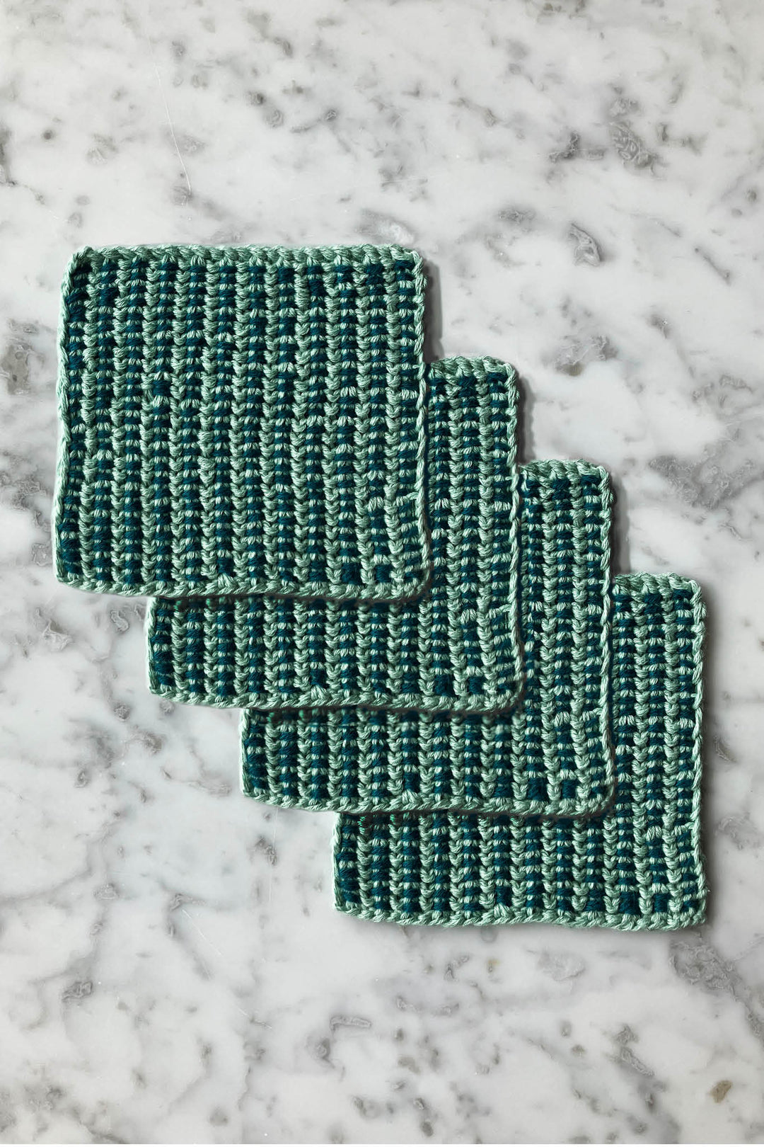 Waverly Coasters Designer Knitting Pattern