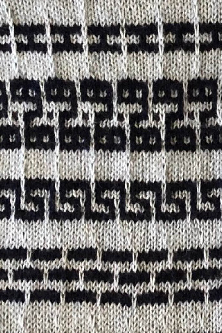 Audrey Mosaic Wrap Designer Knitting Pattern