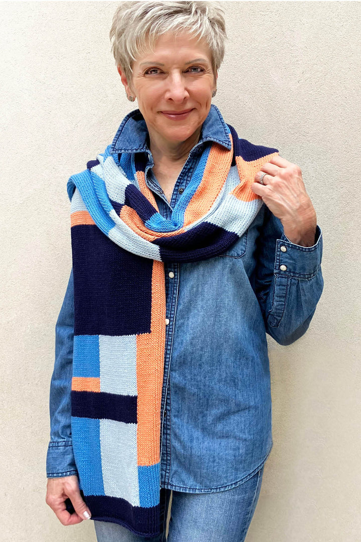 Cameron Scarf Designer Knitting Pattern