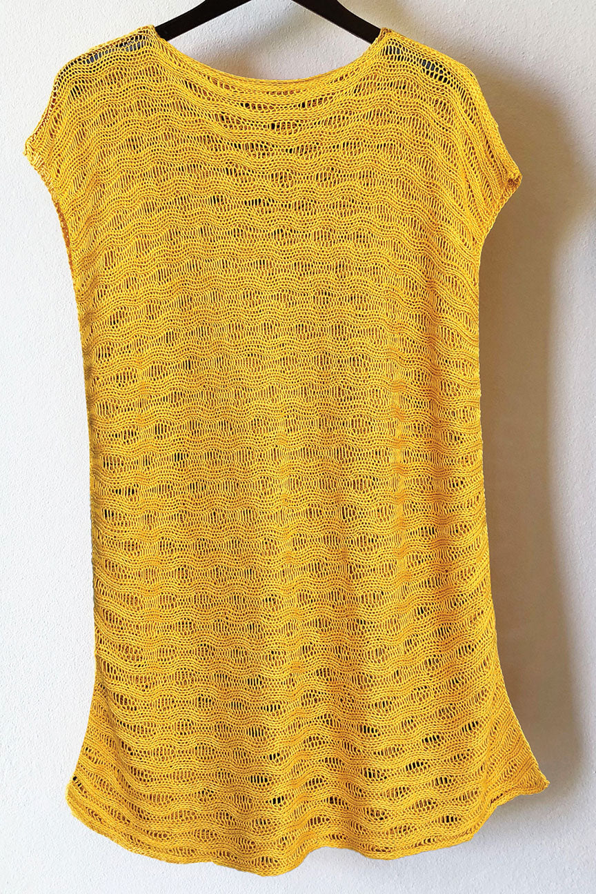 Charlotte Tunic / Wrap Designer Knitting Pattern