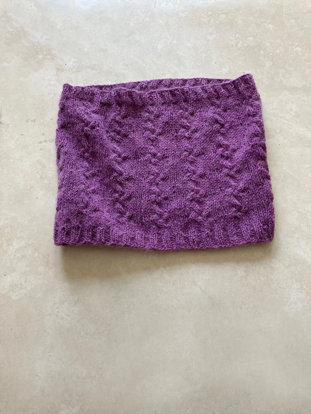 Chloe Pinwheel Cowl Knitting Pattern