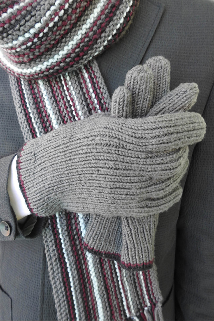 Ellis Gloves Designer Knitting Pattern