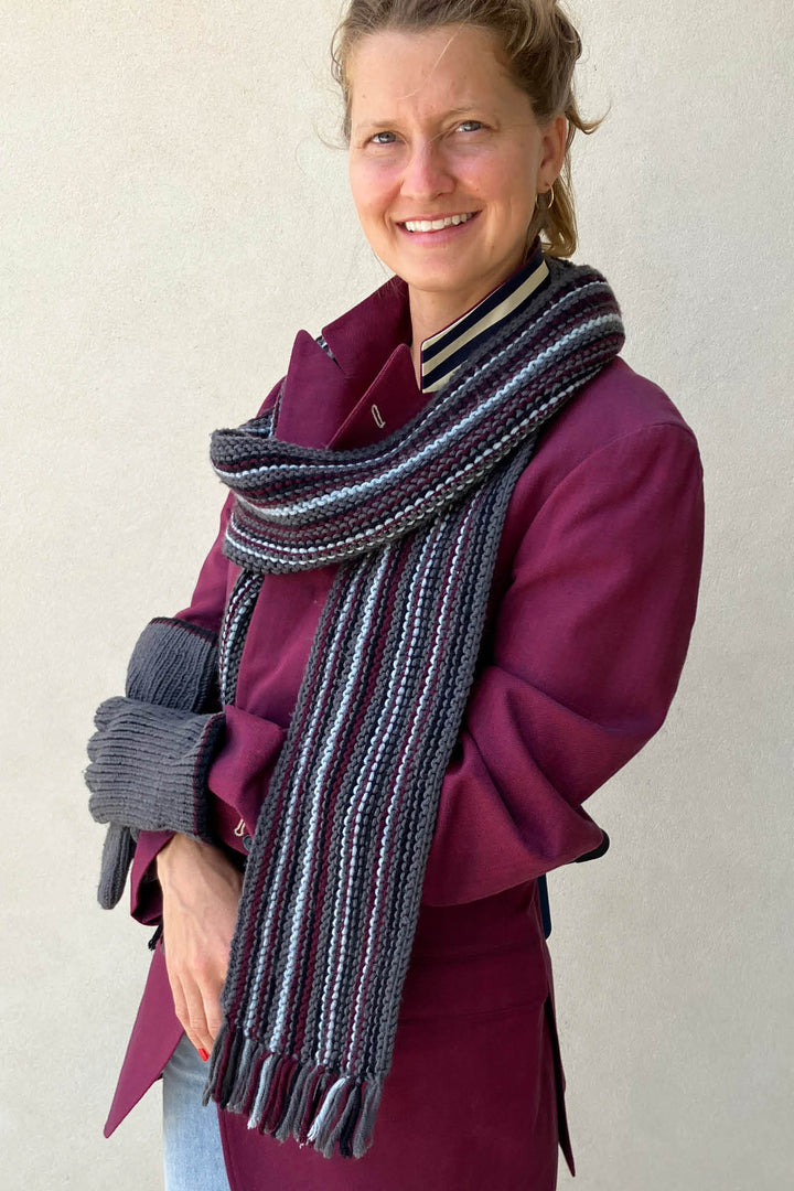 Ellis Scarf Designer Knitting Pattern