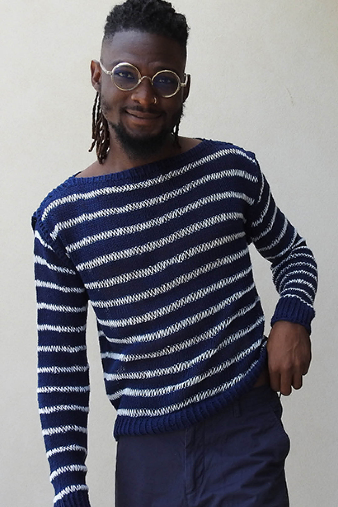 Margot Sailor’s Sweater Designer Knitting Pattern