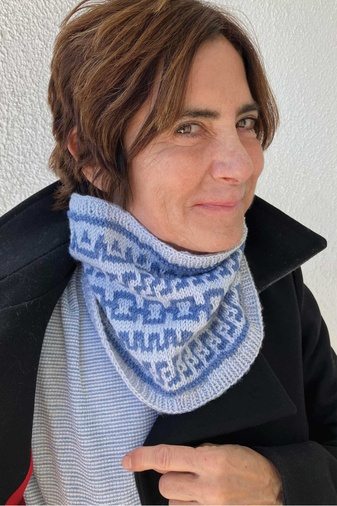 Martina Cowl Designer Knitting Pattern