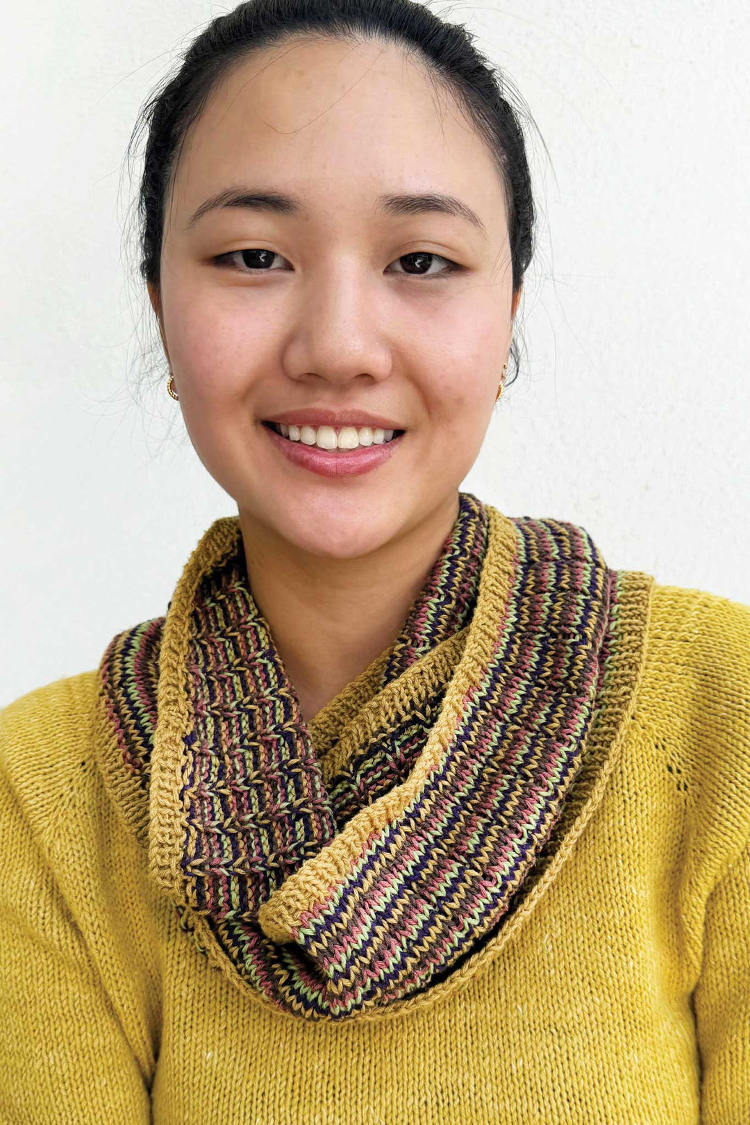 Porsche Cowl Designer Knitting Pattern