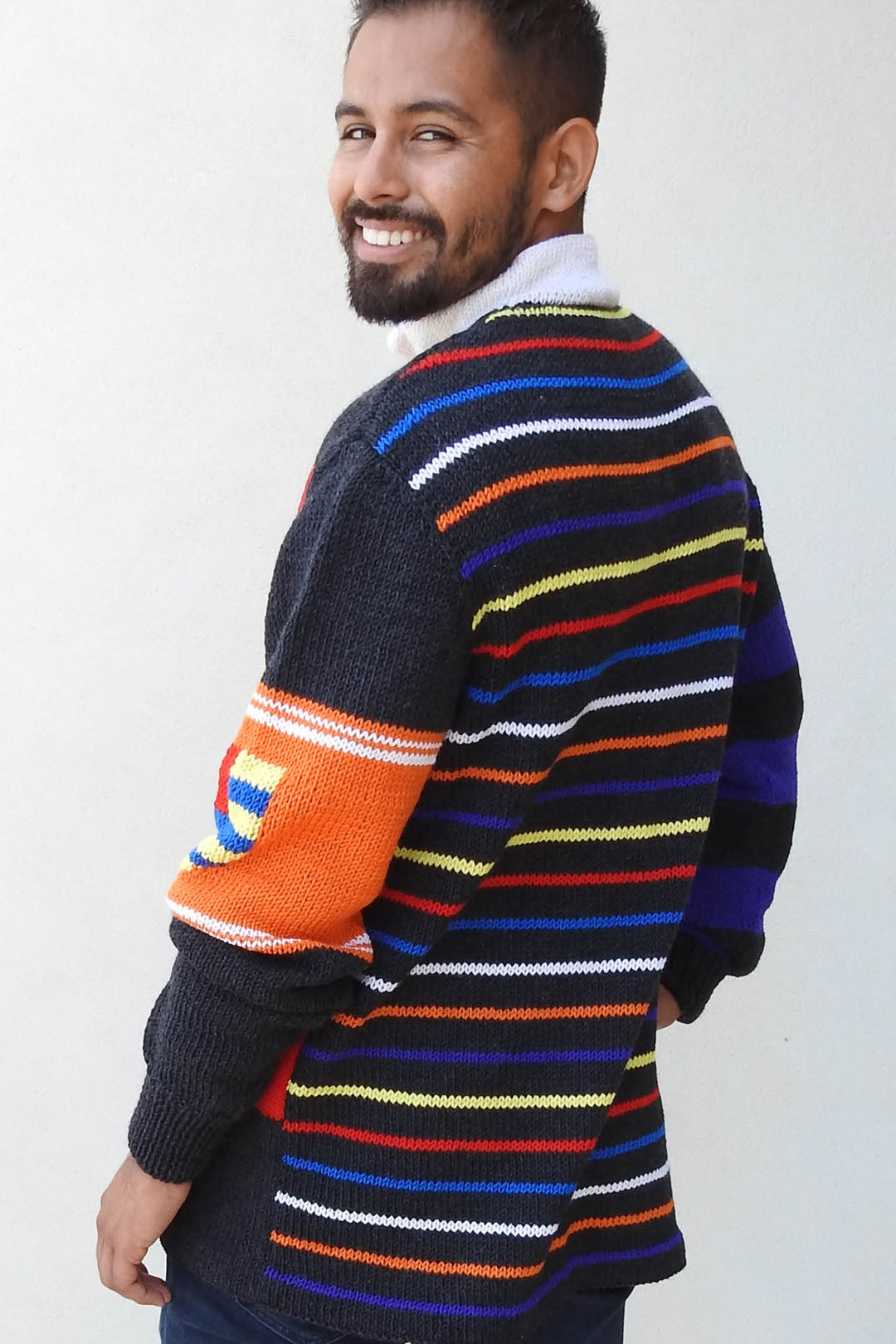 Reggie Rugby Sweater Designer Knitting Pattern