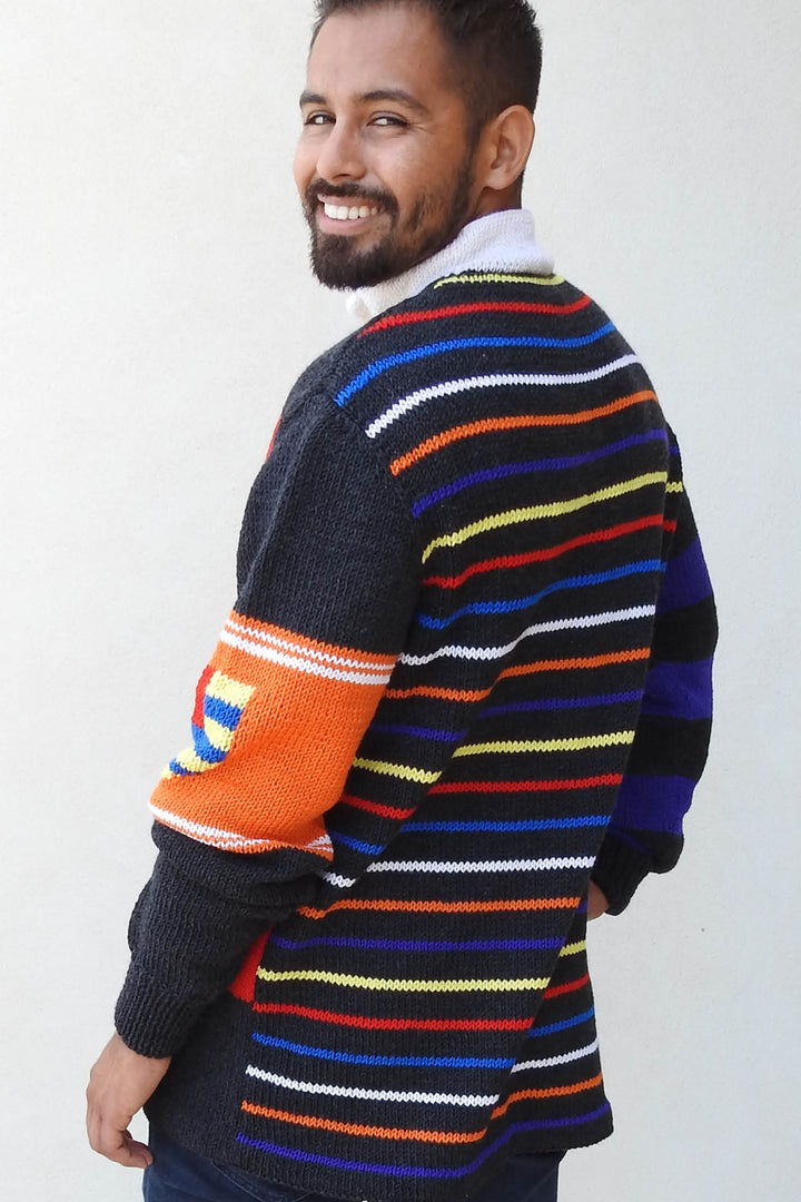 Reggie Rugby Sweater Designer Knitting Pattern