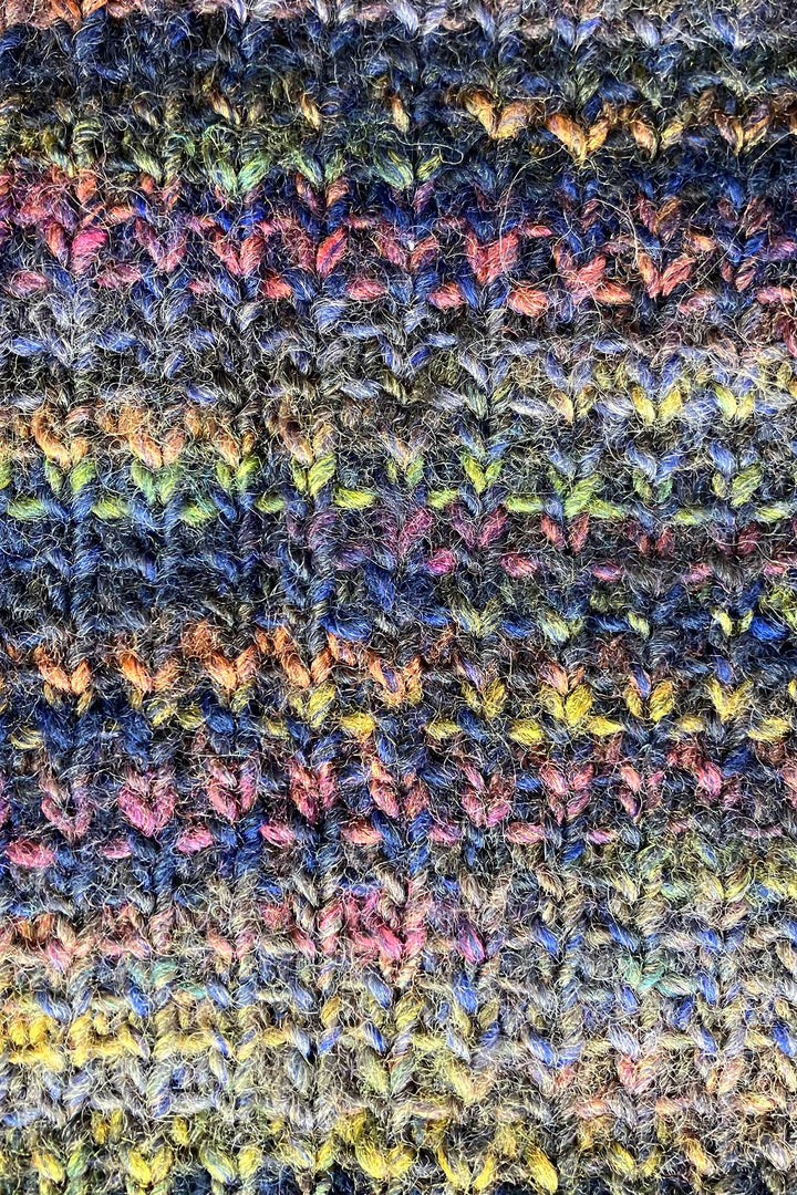 Riley Variegated Stripes Vest Designer Knitting Pattern