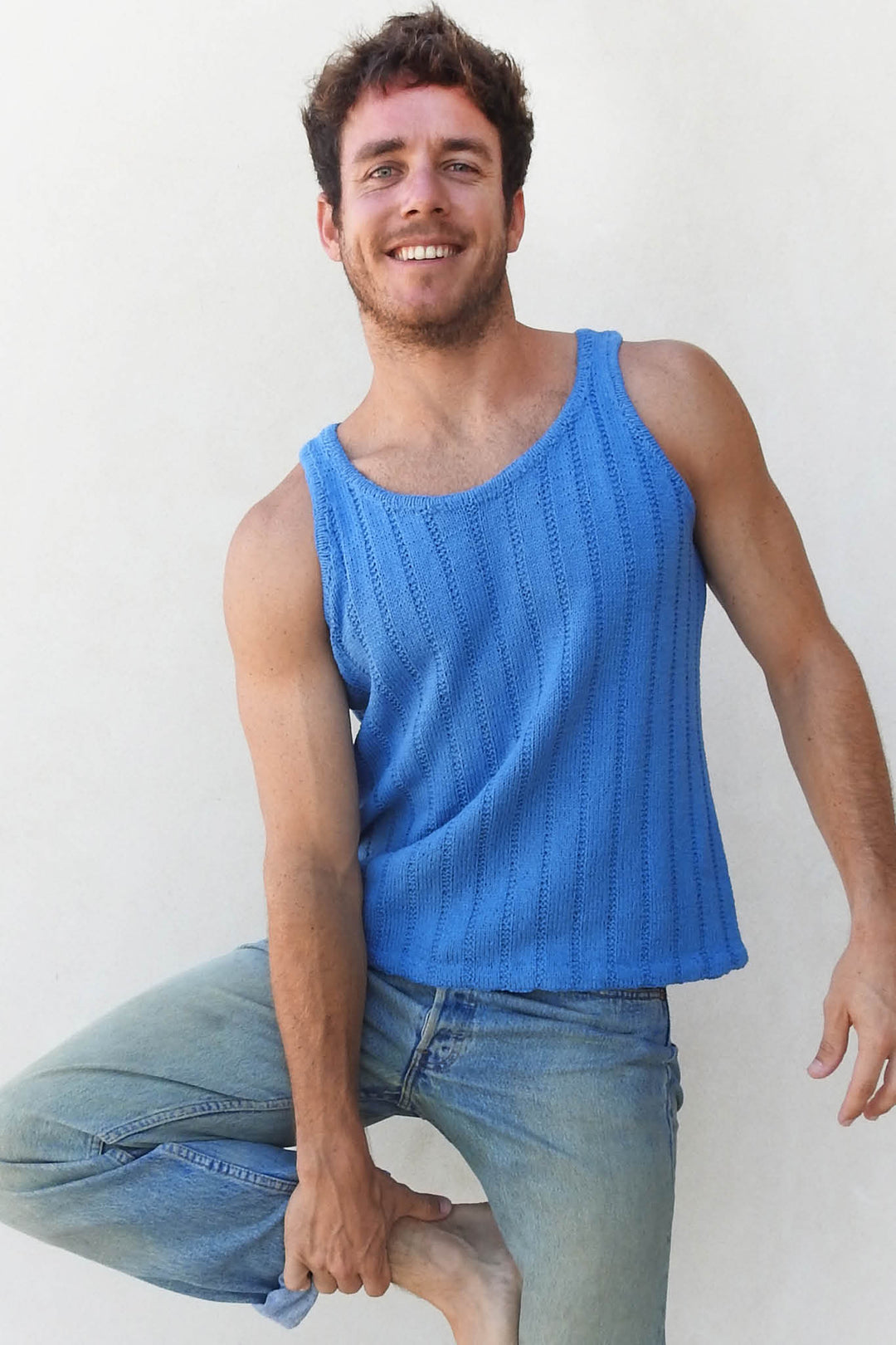 Ryan Tank Top Designer Knitting Pattern