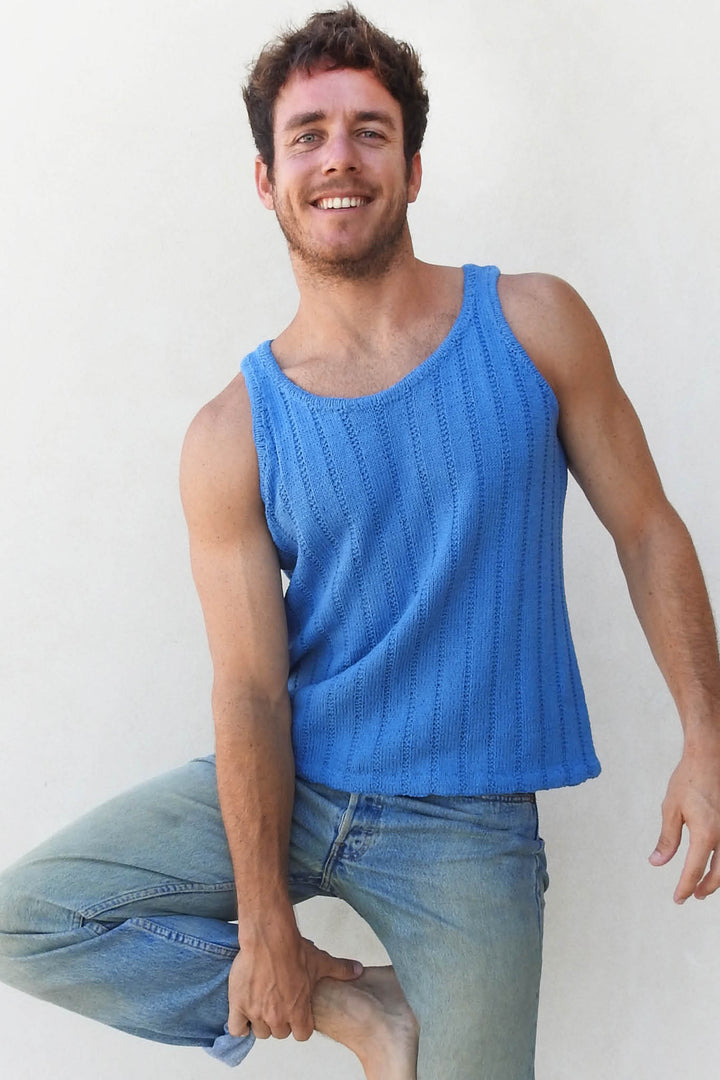 Ryan Tank Top Designer Knitting Pattern