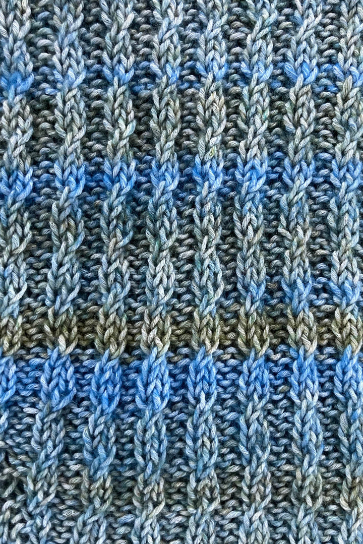 Shawn Mini-Cable Scarf Designer Knitting Pattern