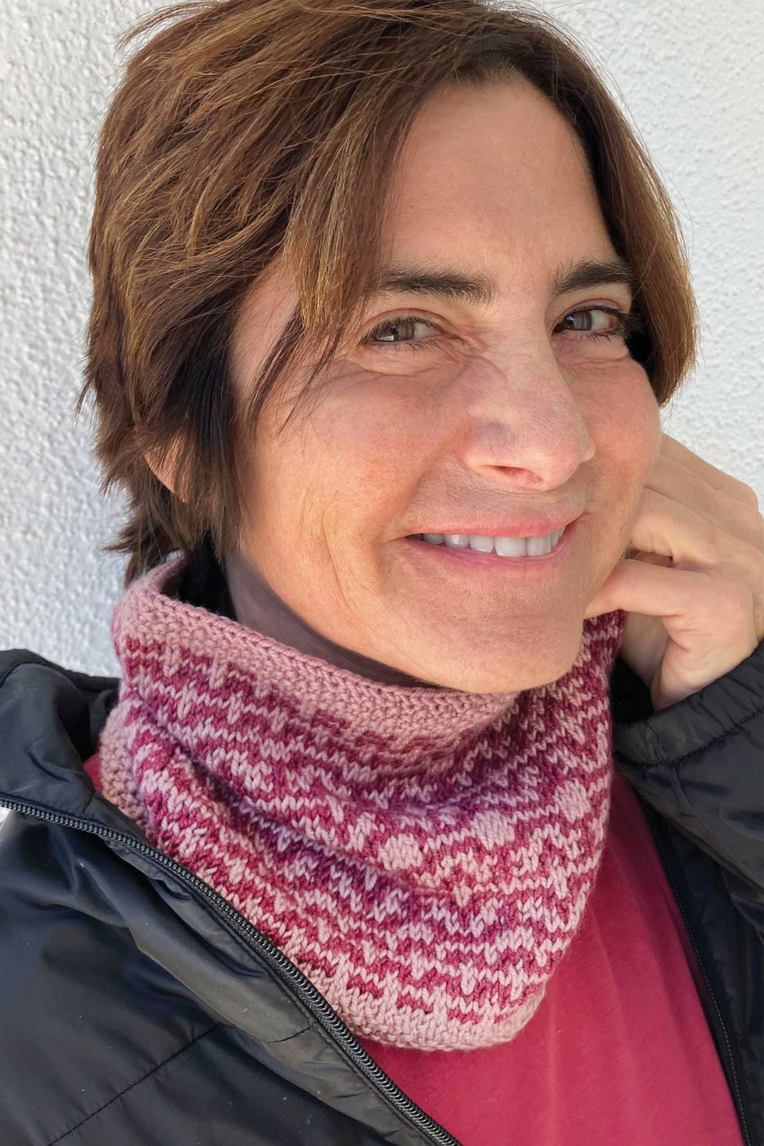 Sylvia Cowl Designer Knitting Pattern