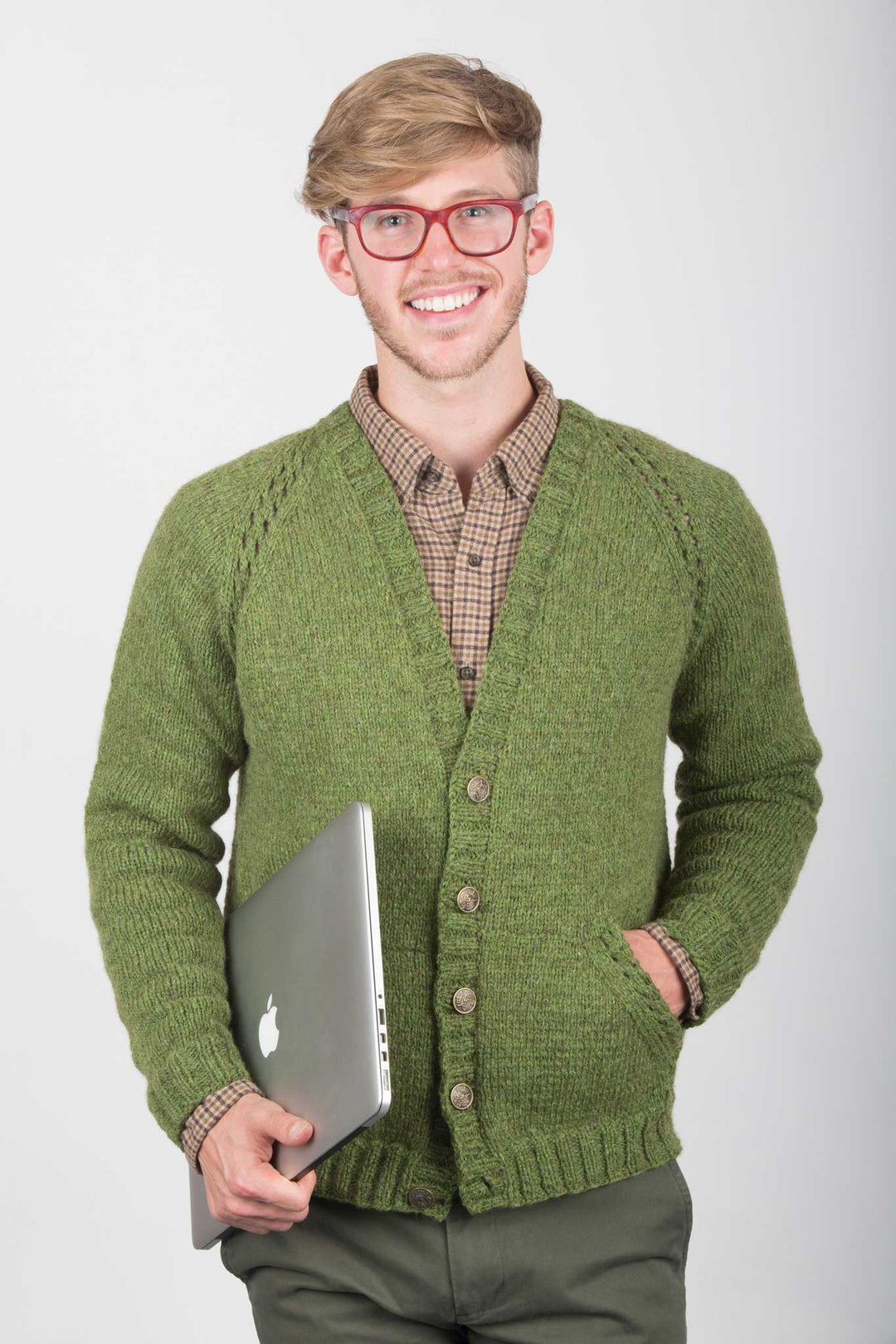 Tatum Openwork Raglan Sweater Designer Knitting Pattern