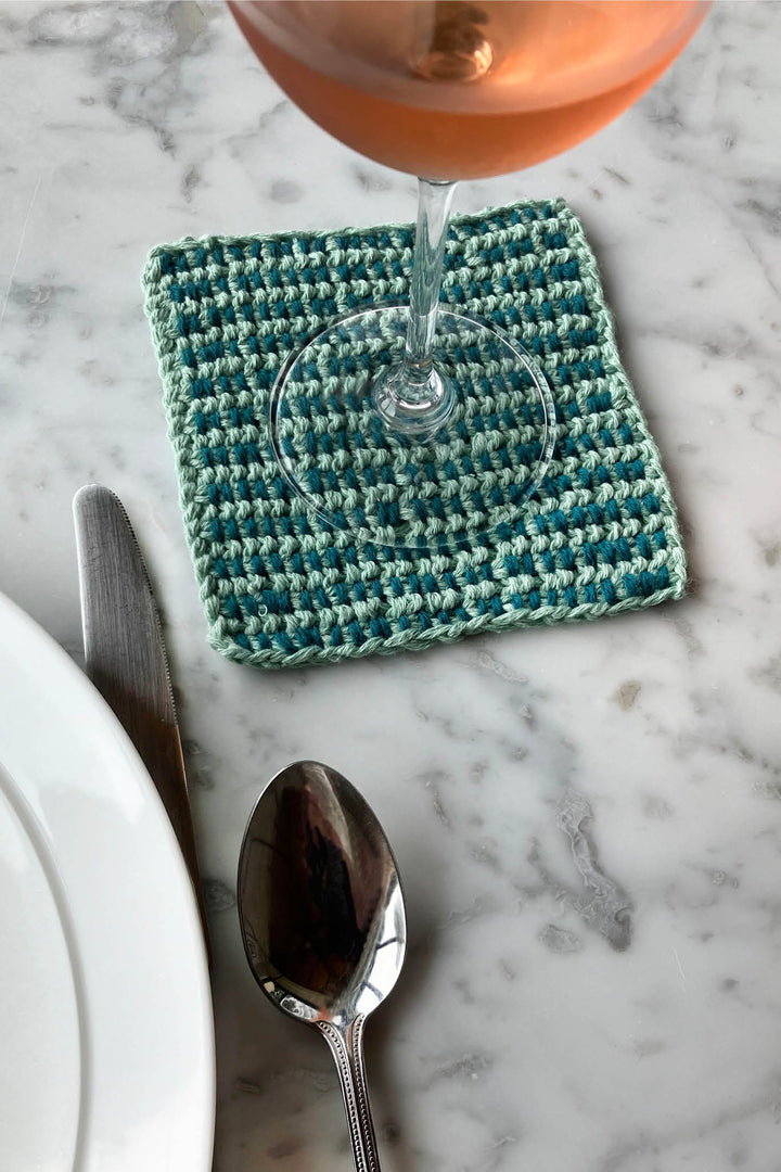 Waverly Coasters Designer Knitting Pattern