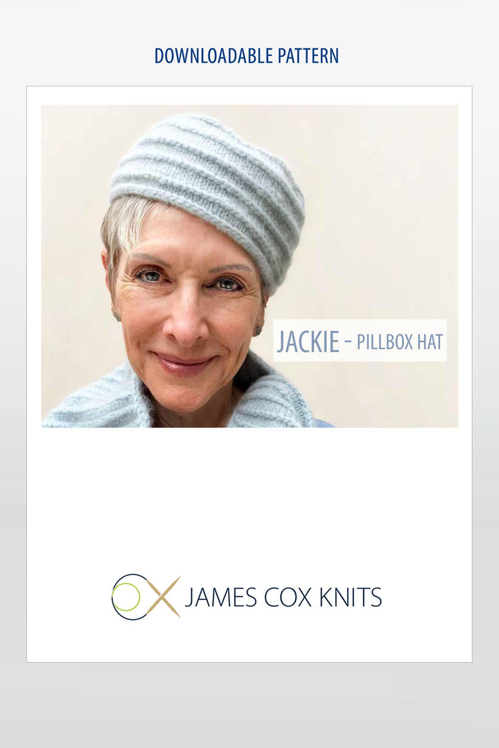 Jackie Hat Designer Knitting Pattern