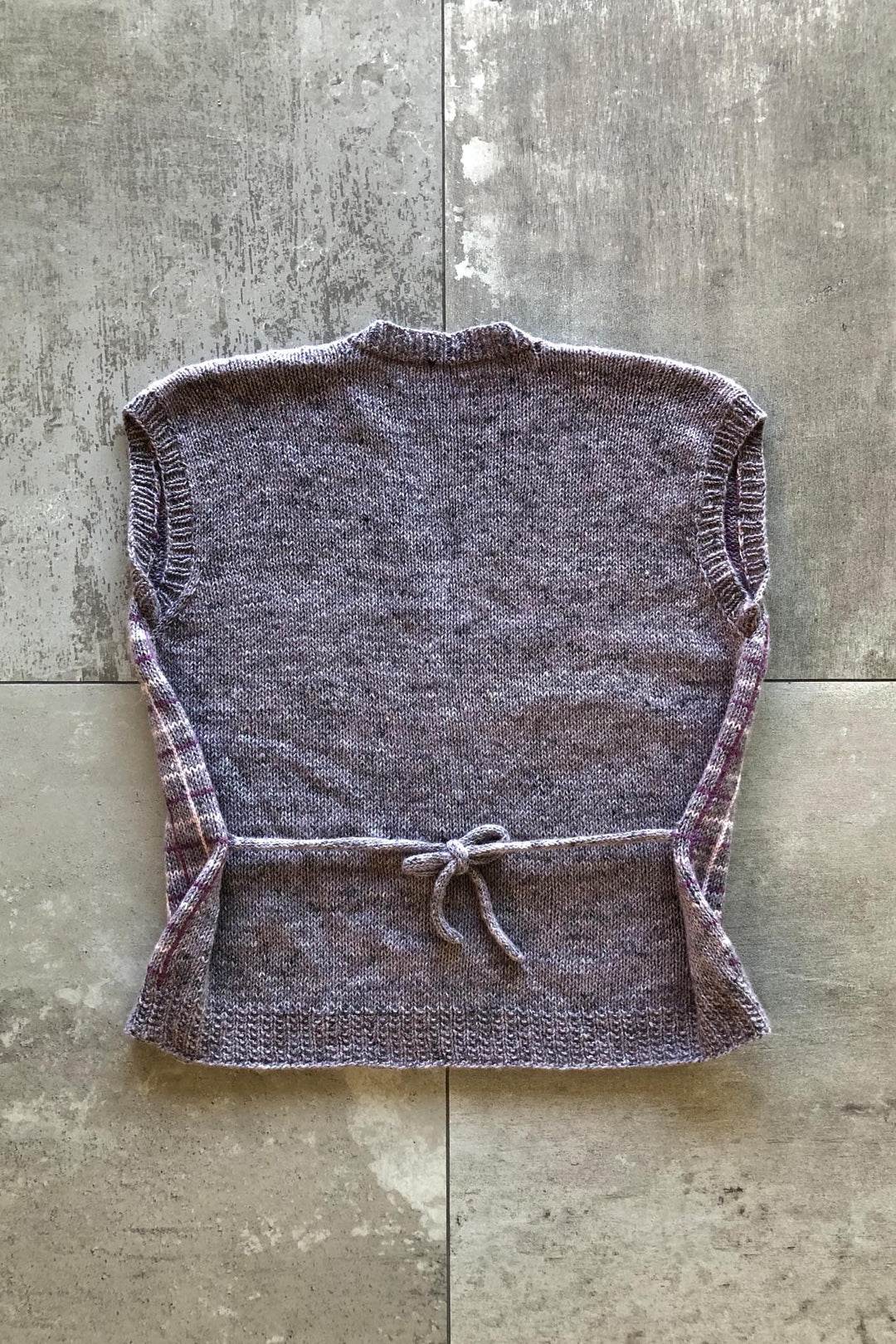 Madison Tattersall Vest Designer Knitting Pattern
