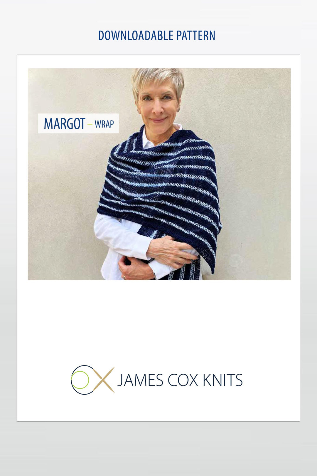 Margot Wrap/Scarf Designer Knitting Pattern