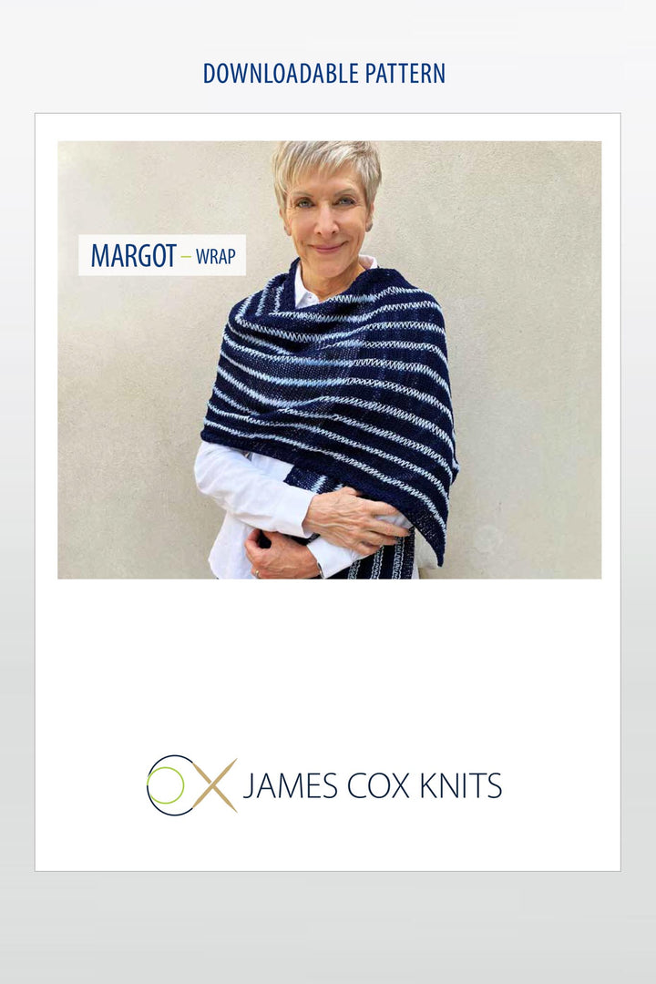 Margot Wrap/Scarf Designer Knitting Pattern