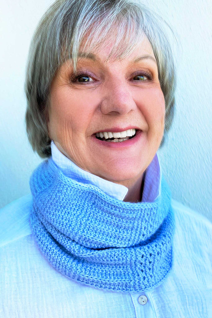 Marilyn Cowl Designer Knitting Pattern