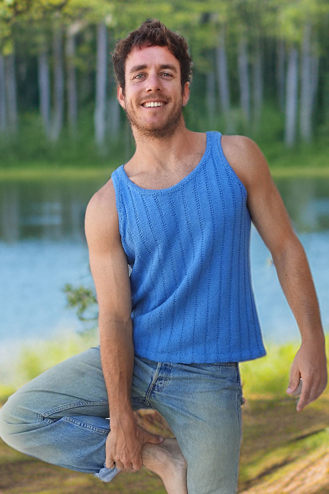 Ryan Tank Top Designer Knitting Pattern