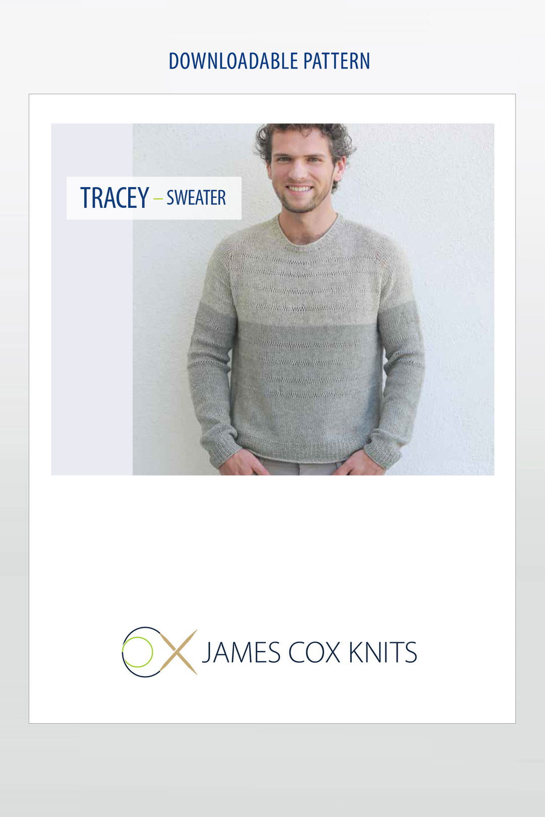 Tracey Sweater Designer Knitting Pattern
